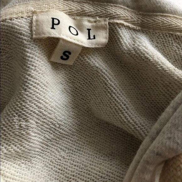 POL HOODIE CHEETAH SLEEVES S - Picture 6 of 8